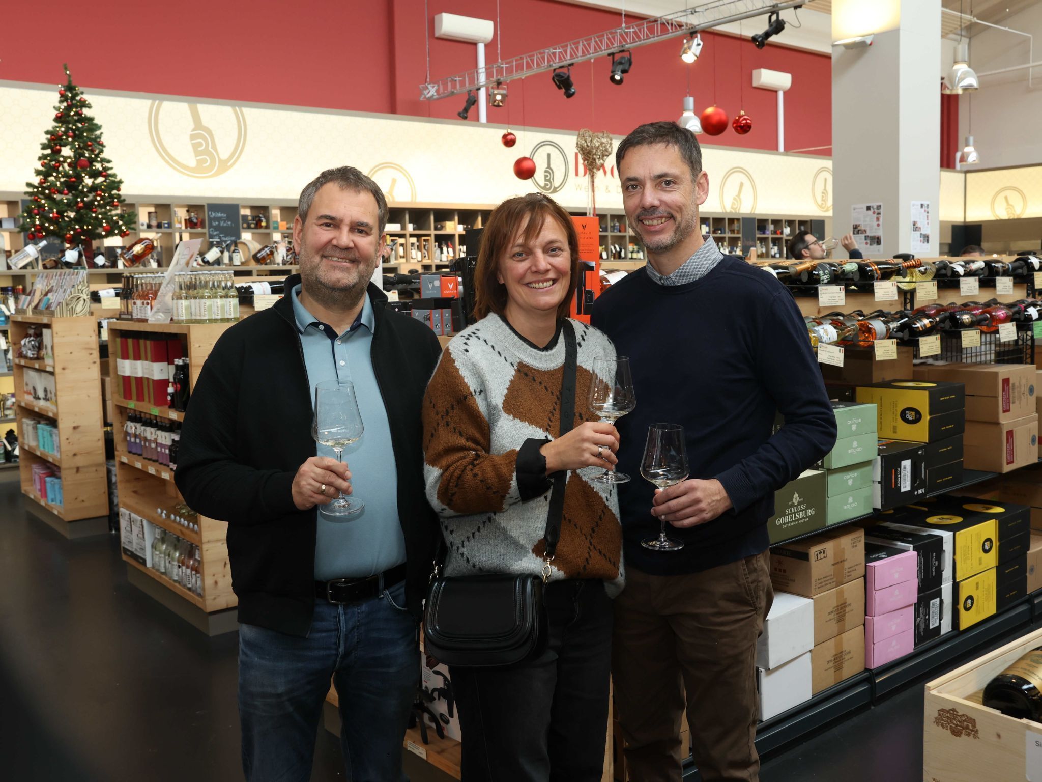 Gernot Hammerer, Bernadette und Christof Sutterlüty.