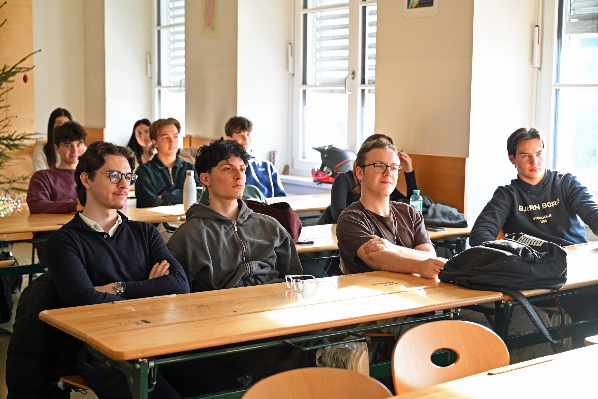 Auch für die Schüler der Wirtschaftsklassen waren viele neue Infos dabei.