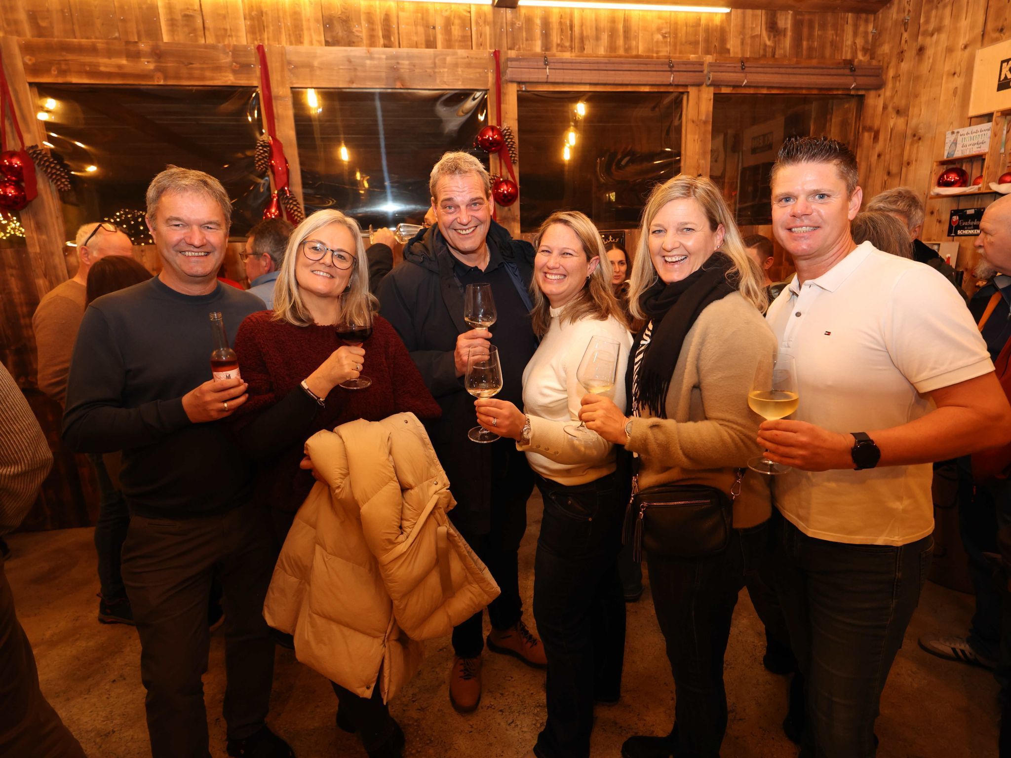 Jochen und Manuela Schörgenhofer, Gert und Monika Wiesenegger, Daniela und Dominik Mähr.