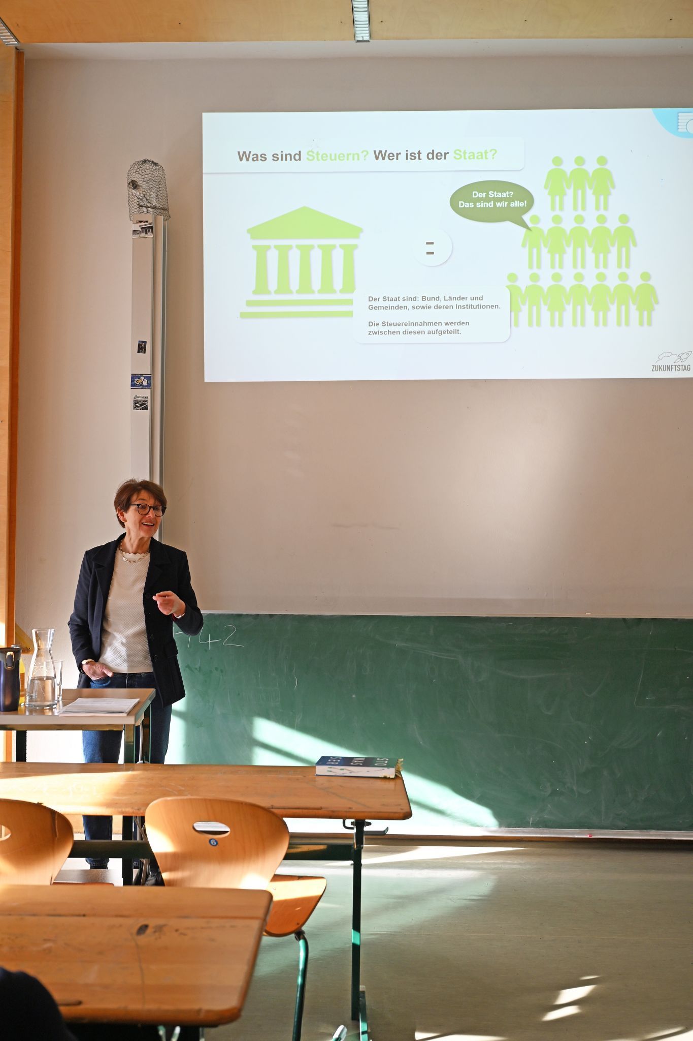 In einem der Themenblöcke ging es um das Thema Steuern.