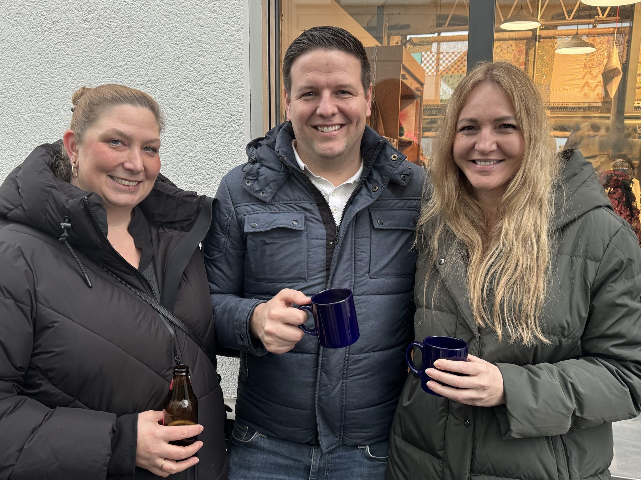 Sonja Riedmann (IFS Röthis), Philipp Krainbucher-Tyler (SPÖ Landesgeschäftsstelle) und Isabella Sachtleben (Sparkasse).