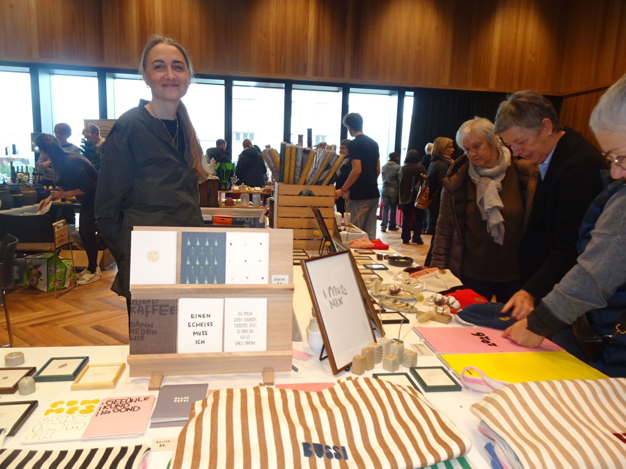 Die Aussteller freuten sich über das große Interesse. 