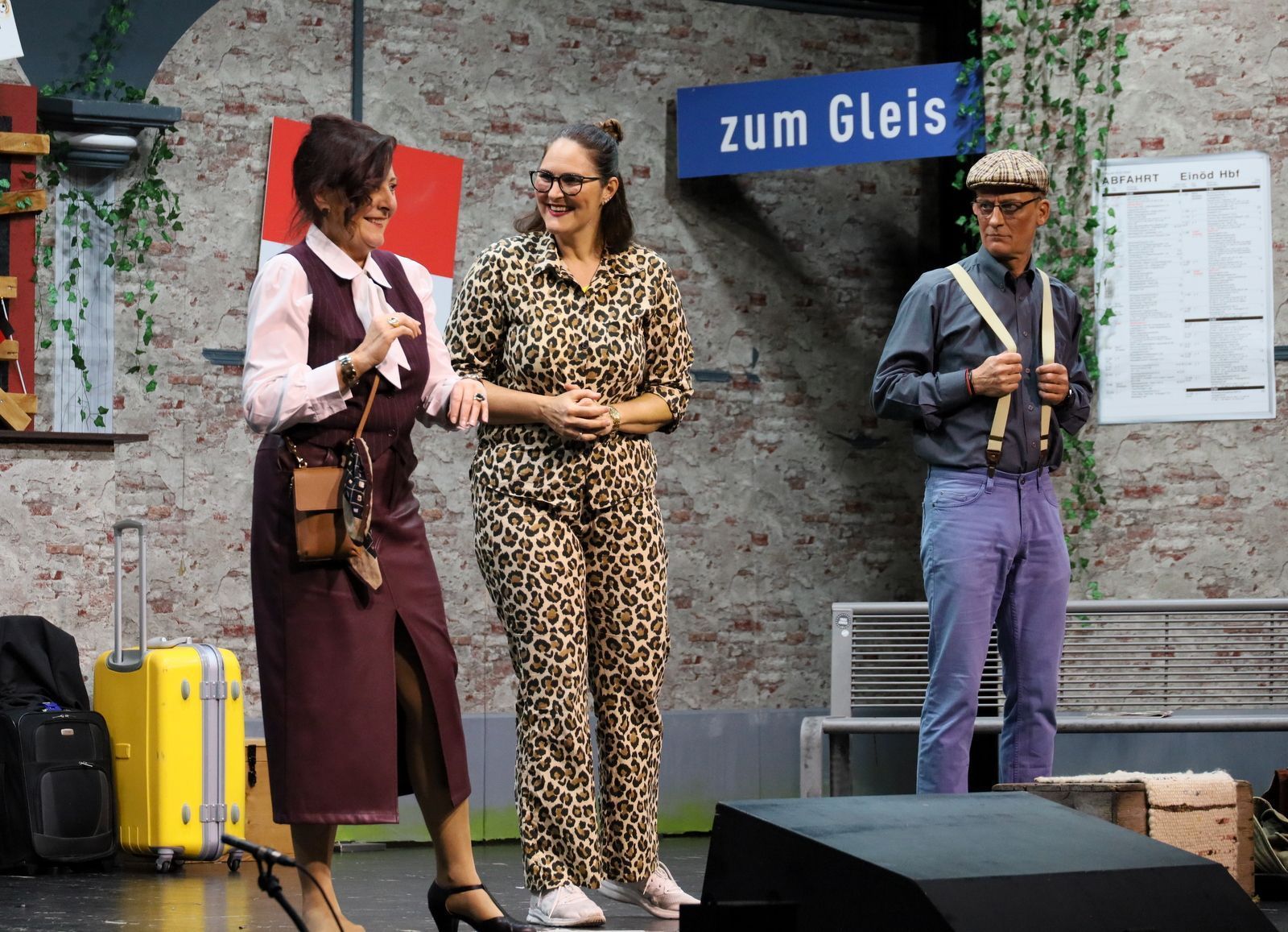 Noch schein alles Normal am Provinzbahnhof