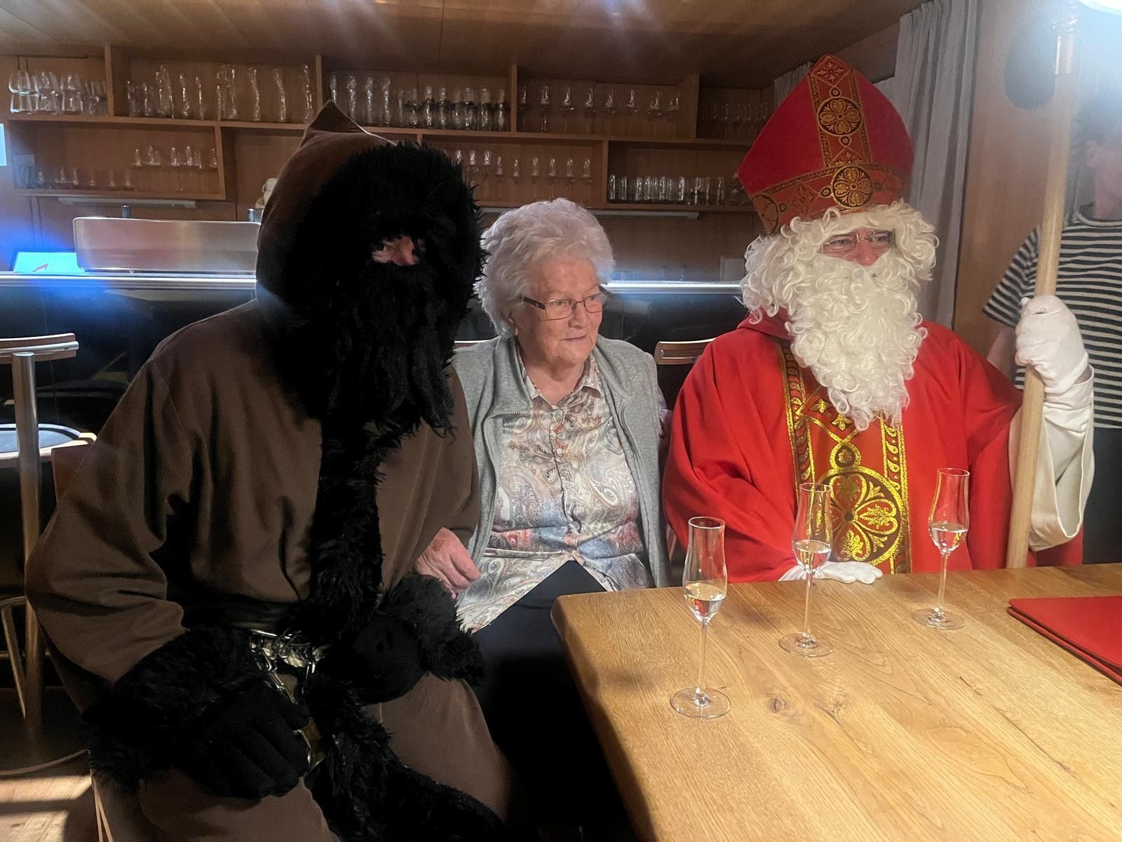 Bei der Nikolausaktion kam es zu berührenden Begegnungen.