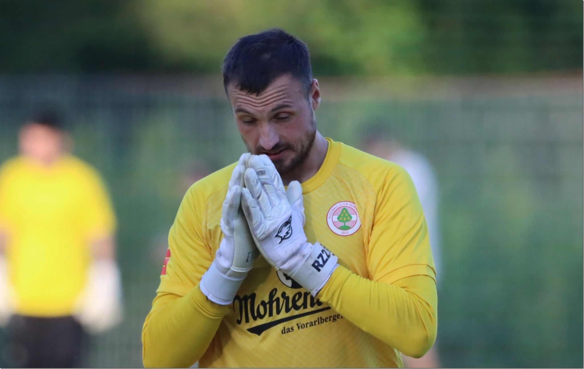 Raphael Morscher hütet auch im Frühjahr das Dornbirner Tor.
