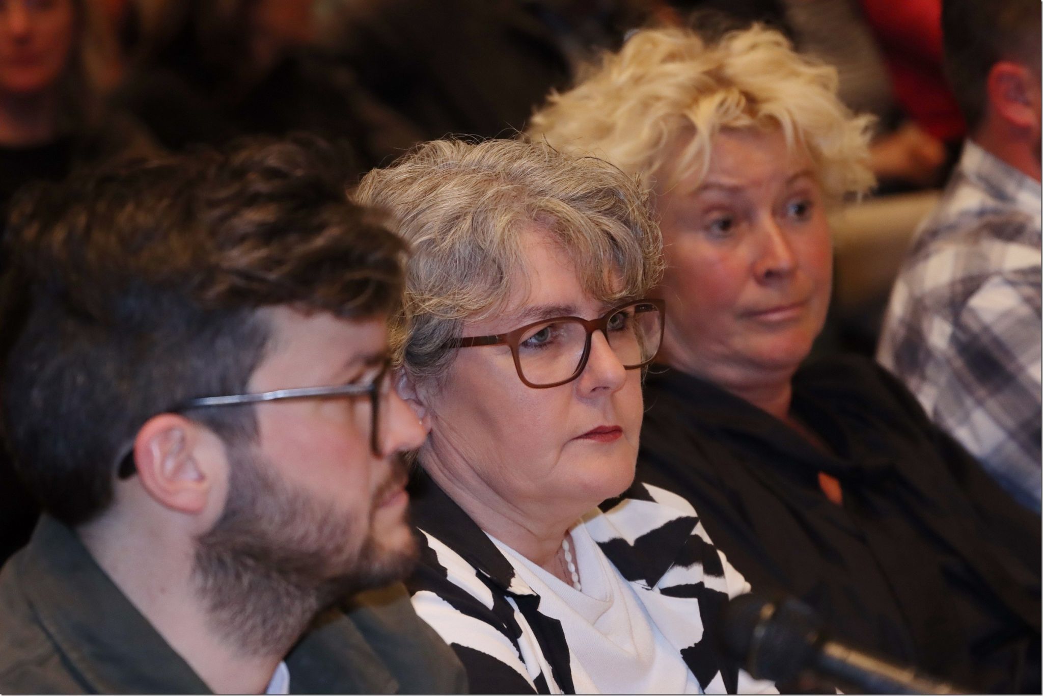 Johannes Herburger, Cornelia Engler und Cornelia Bauer vom Grünen Forum verzichten auf mehr Gagen.