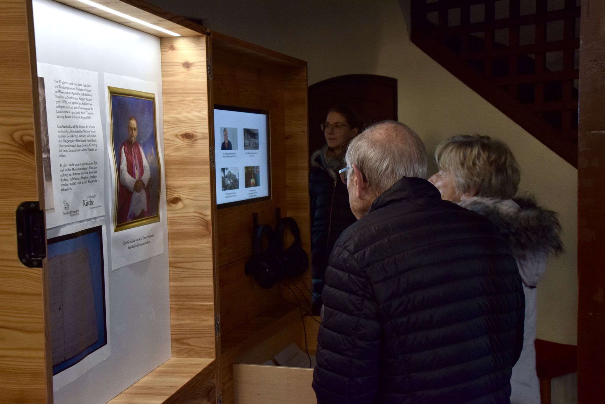 Die Ausstellung in memoriam Pater August Wachter ist bis Sonntag in der Pfarrkirche Herz Mariae in Bludenz zu sehen.