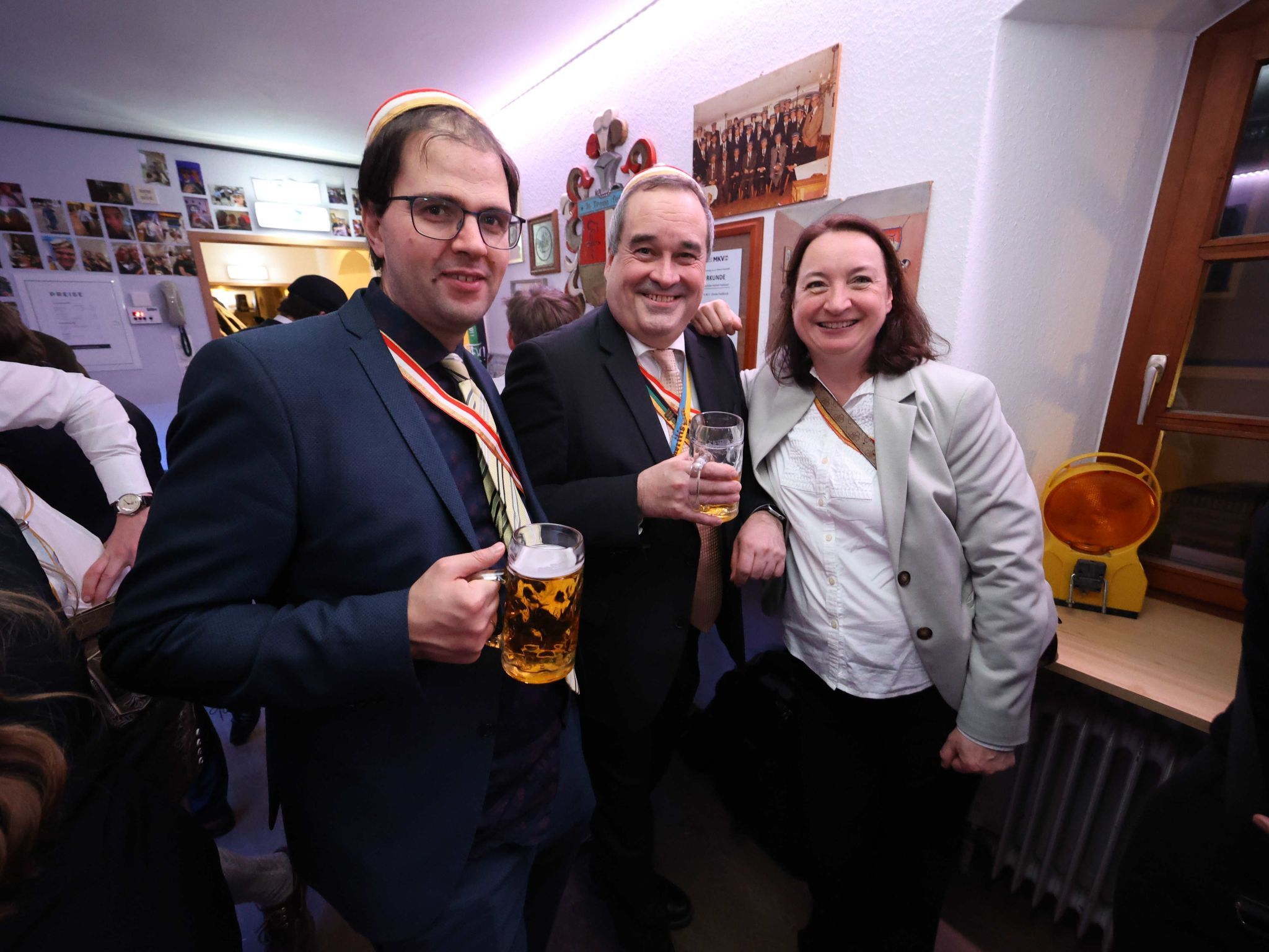 Leonhard Ladstätter, Franz-Christop Slavik und Nora Kerschbaumer.