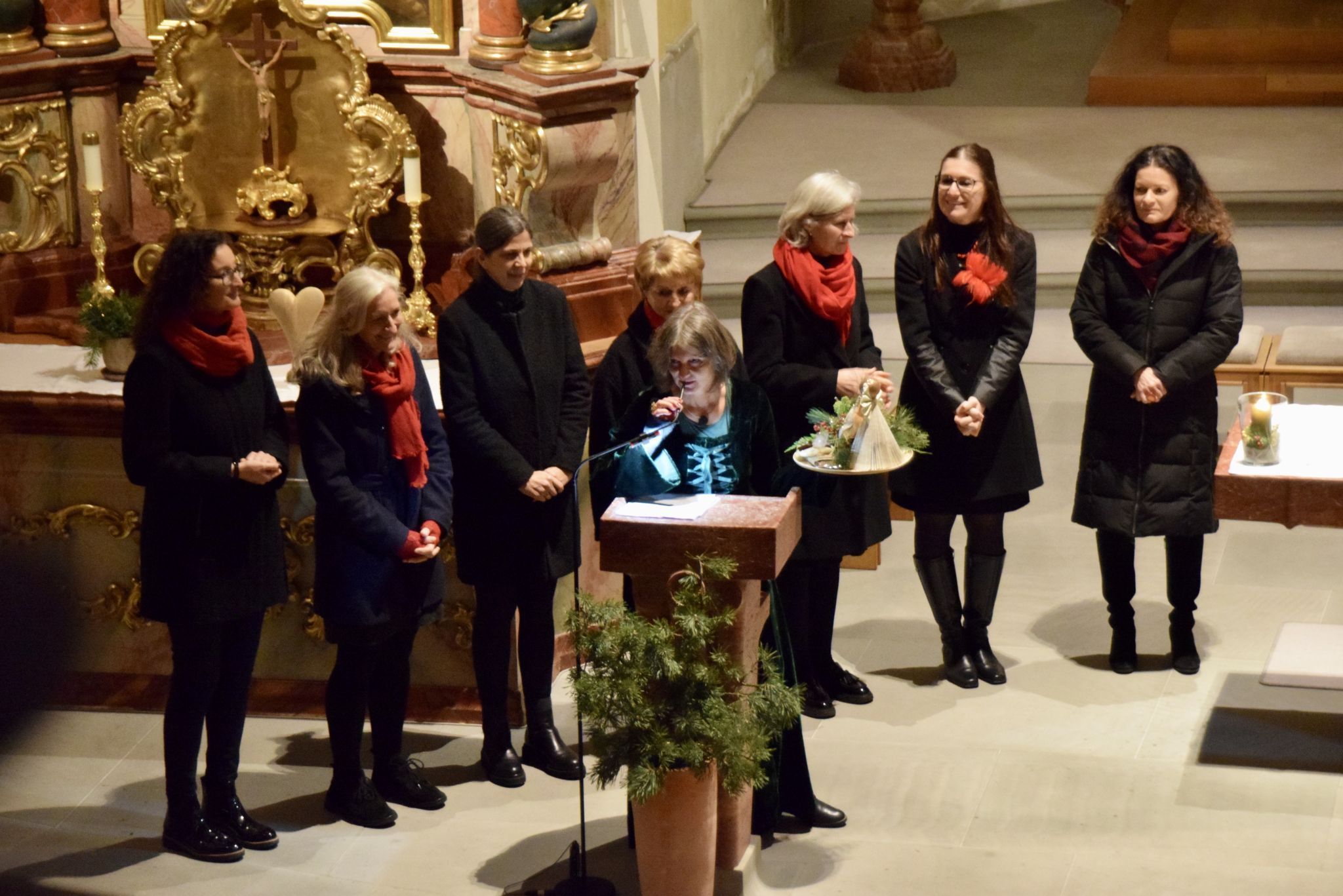 Einen ganz großen Dank richtete Michaela Radakovics an ihren Projektchor - sie sagte: „Es waren sehr intensive Probezeiten.“