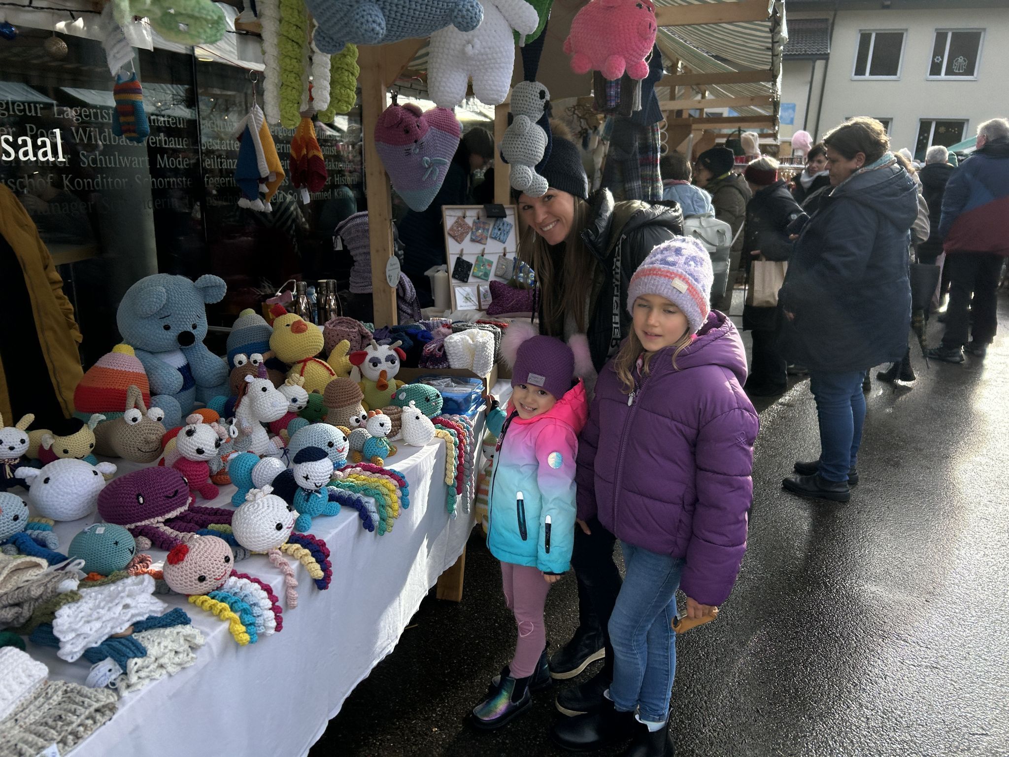 Der Tschagguser Wiahnachtsmarkt bot für Alt und Jung etwas.