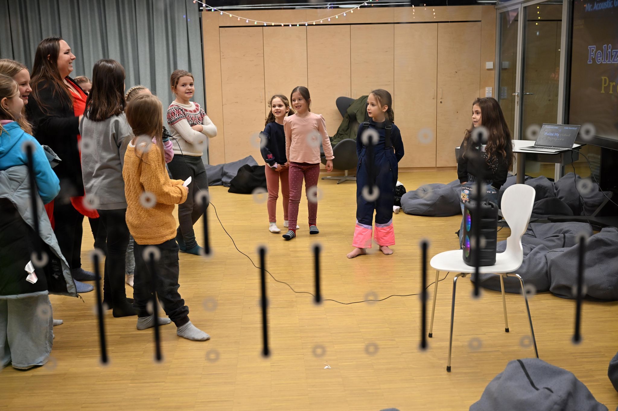 Auch weihnachtliches Tanzen stand auf dem Programm.