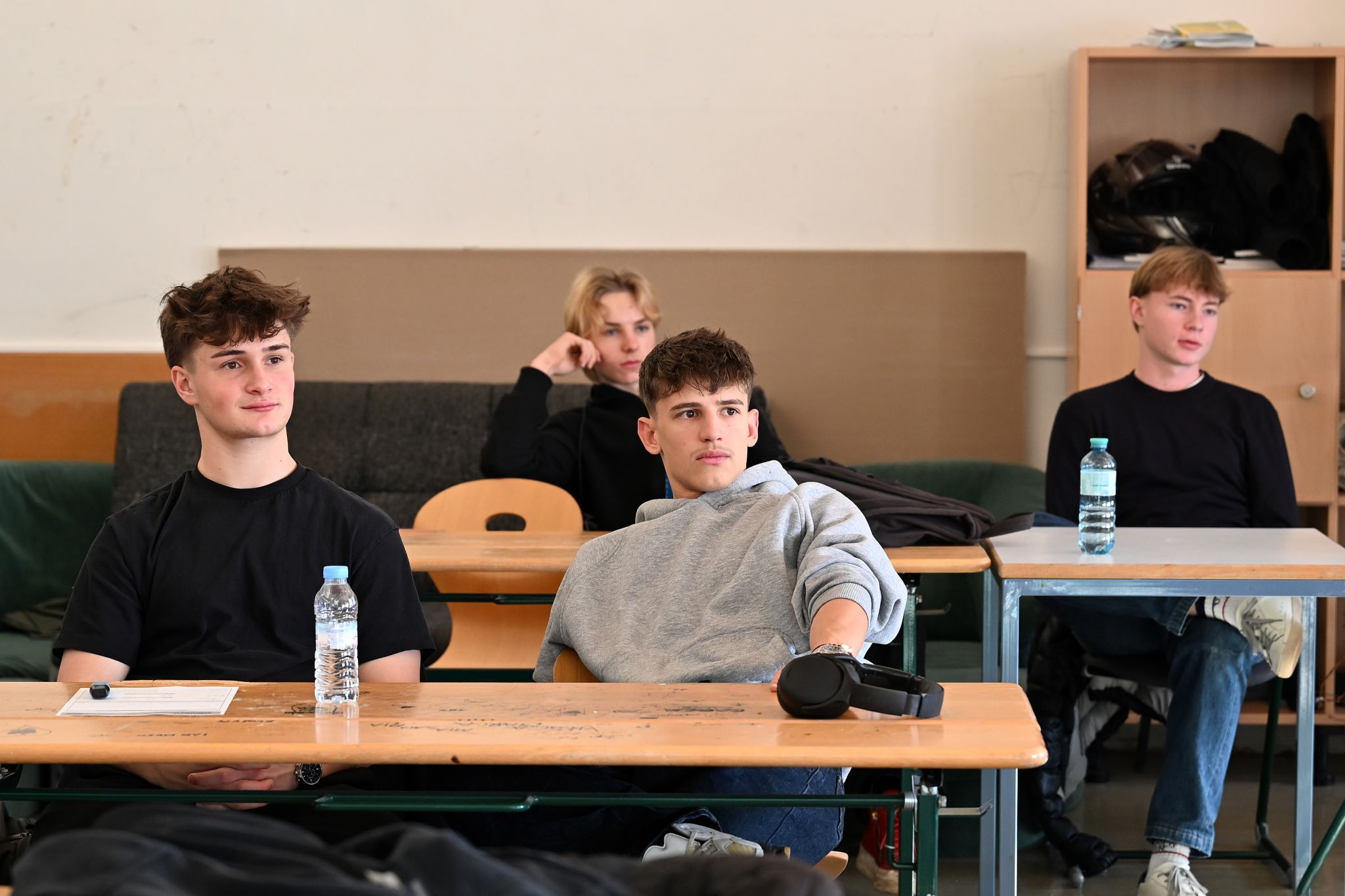 Die achten Klassen erhielten viele praktische Infos für ihre Zukunft.