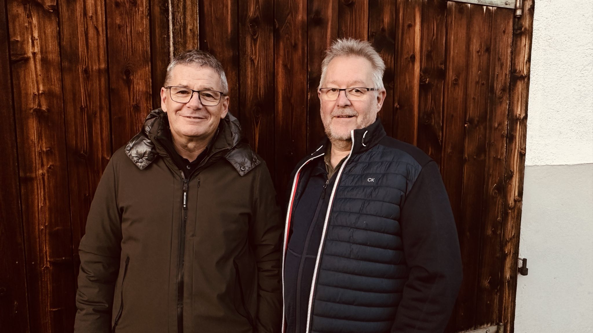 Obmann Thomas Lorenzi und sein Stellvertreter Karlheinz Siglär freuen sich auf den vierten Satteinser Krippenweg.