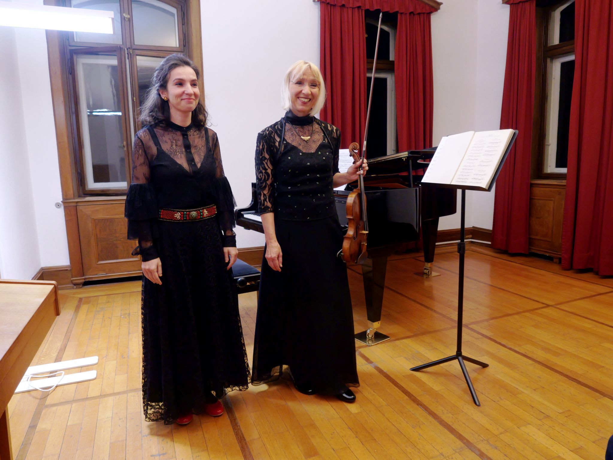 Das begeisterte Publikum dankte den Musikerinnen mit langanhaltendem Applaus.