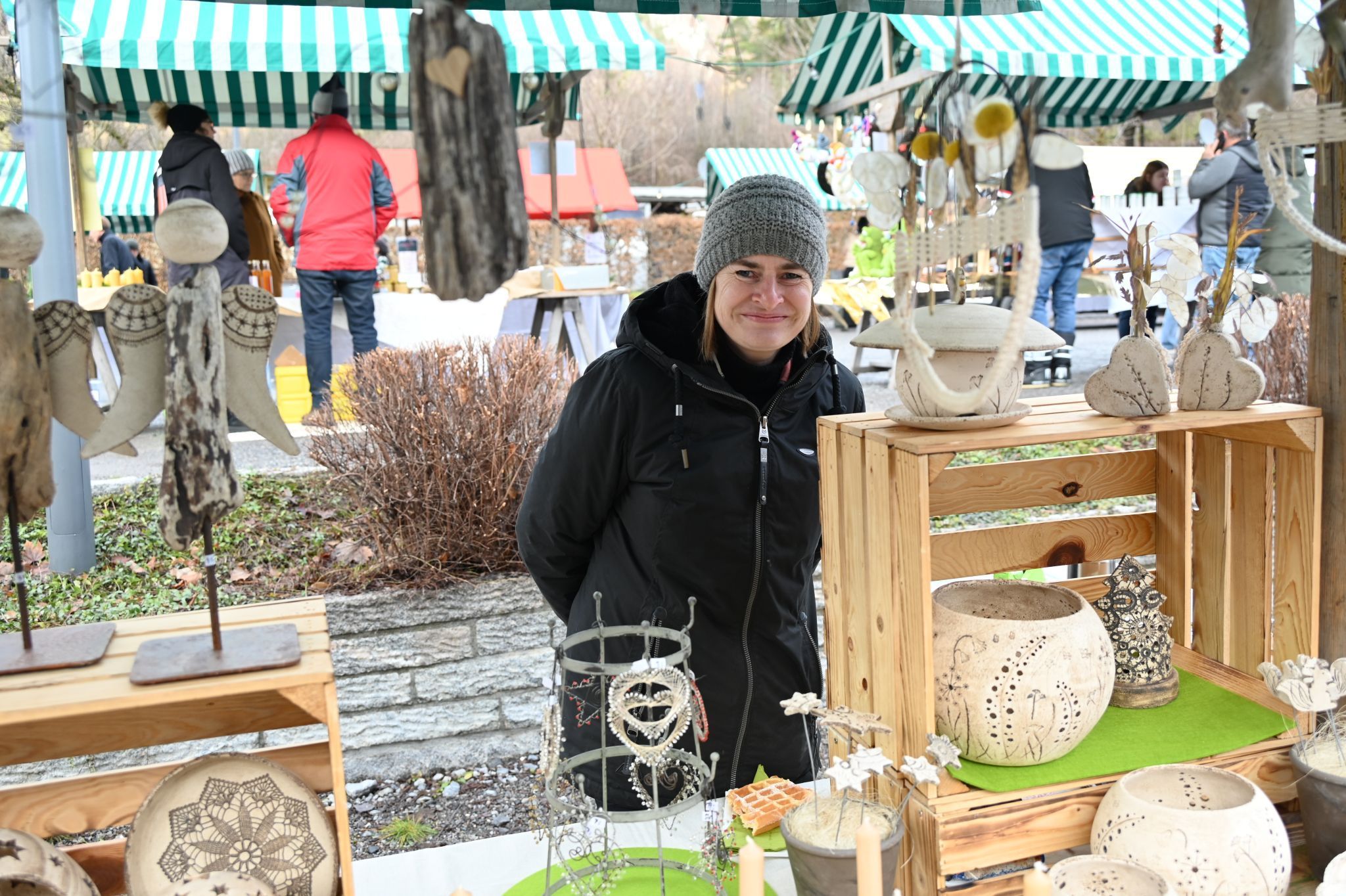 Schöne Geschenke und Dekoartikel aus Ton.