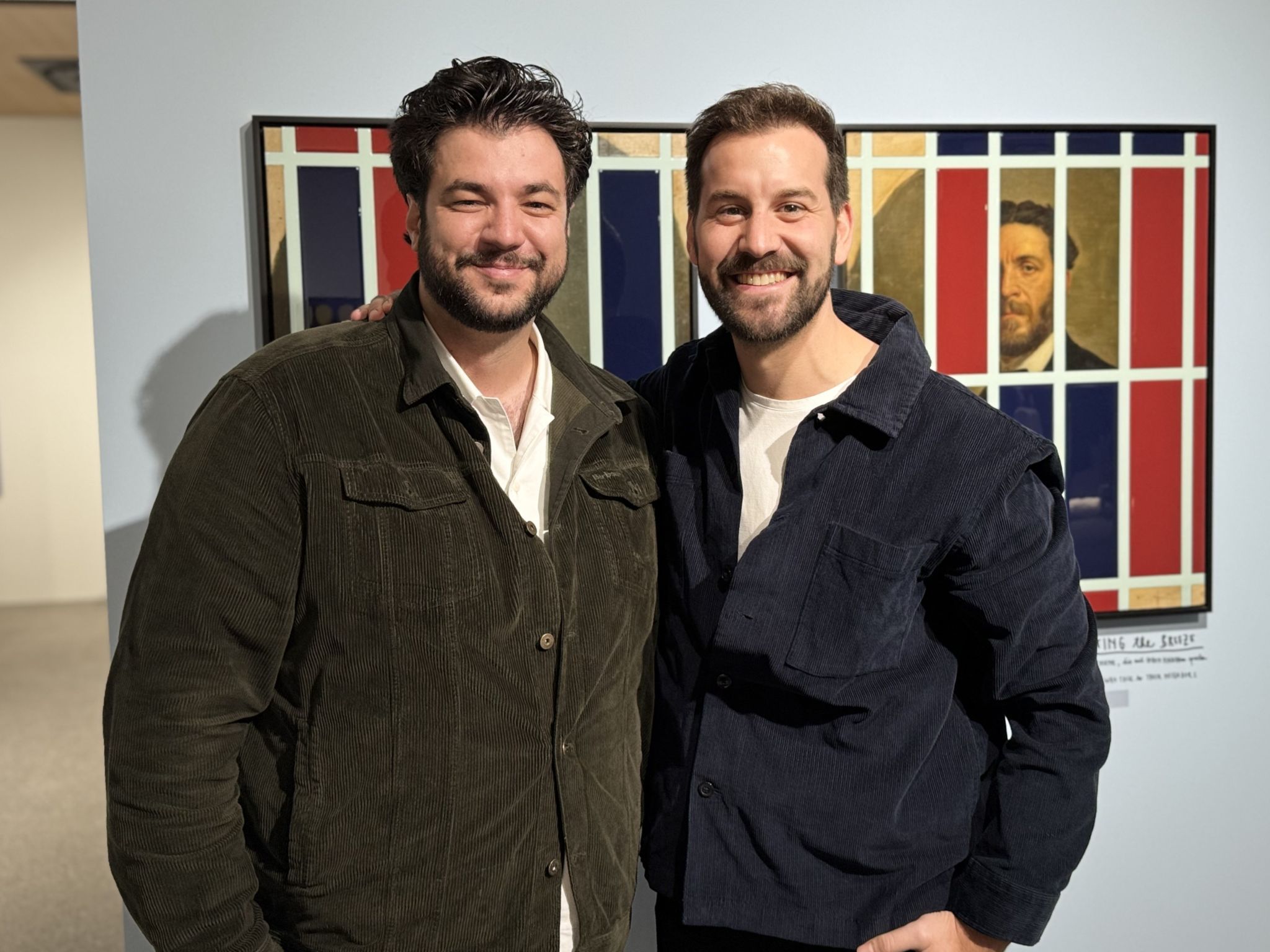 Cenk Dogan und Bürgermeister Simon Tschann kamen aus Bludenz.