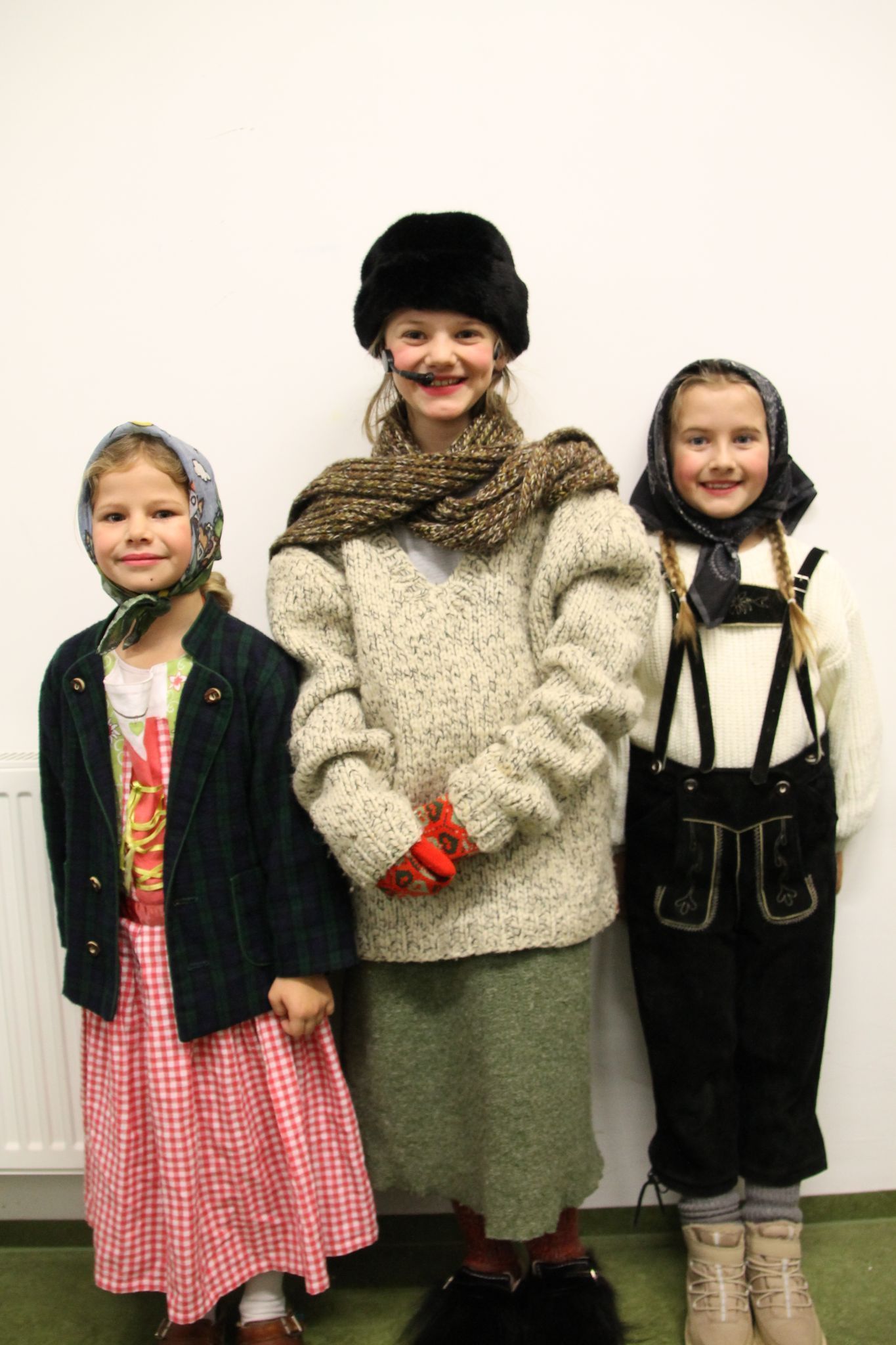 Irma Müller, Lina Flatz und Klara Sinz