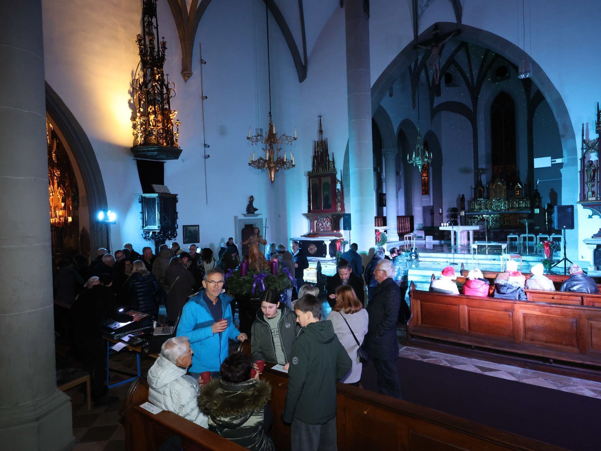 Eine ganz besodnere Stimmung prägte das Benefizkonzert im Dom.