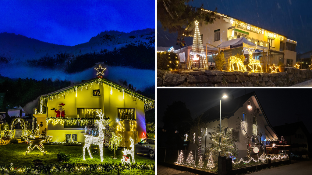 Wir suchen die Weihnachtshäuser in ganz Vorarlberg!