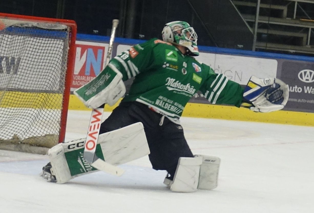 ECB-Keeper Lorenz Widhalm erwischte gestern einen Sahnetag.