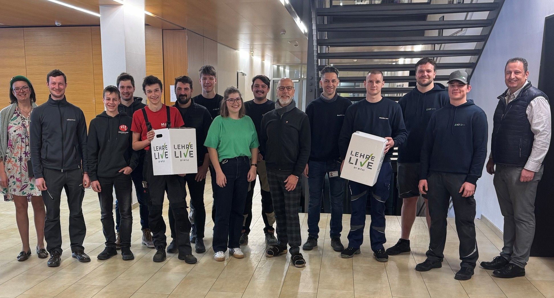   Mit Schulbesuchen bereiten Witus-Mitglieder bereits jetzt „Lehre live 2027“ vor.