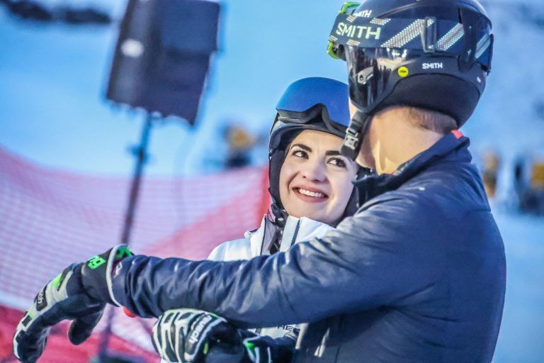 Das "Vorspiel" für eine legendäre Skirunde