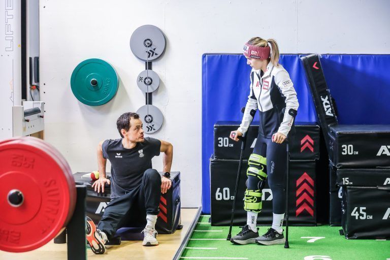 Liensberger und ihr Weg zurück in kleinen Schritten