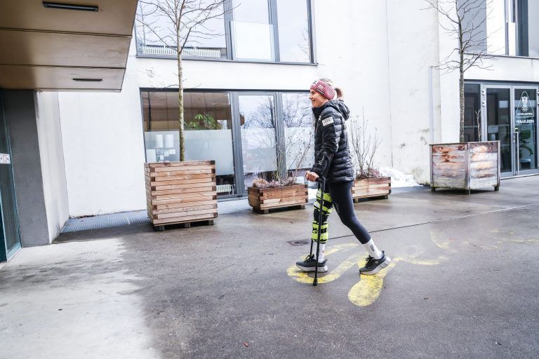 Liensberger und ihr Weg zurück in kleinen Schritten