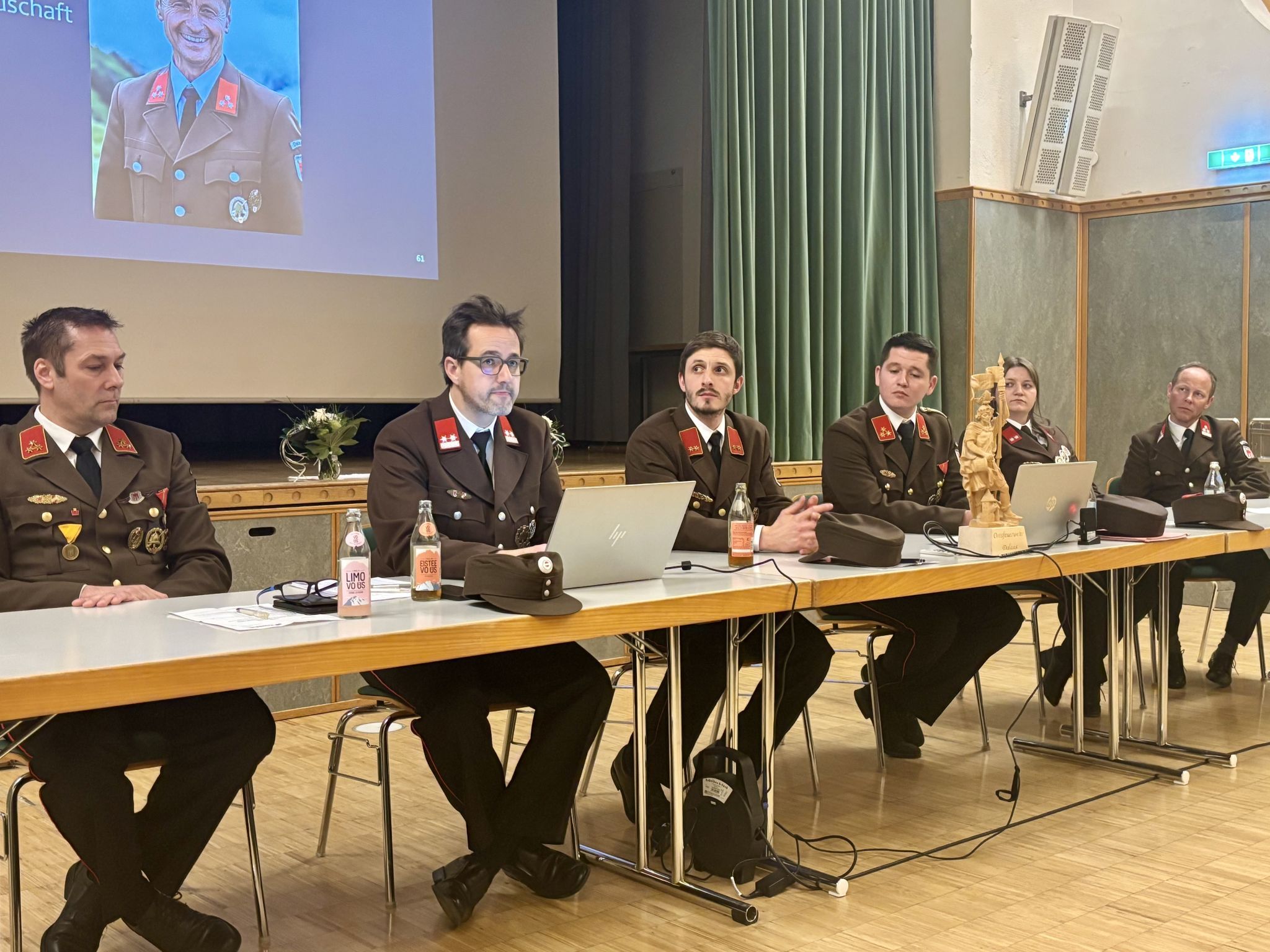 Die Feuerwehr Dalaas hielt ihre Jahreshautpversammlung ab.