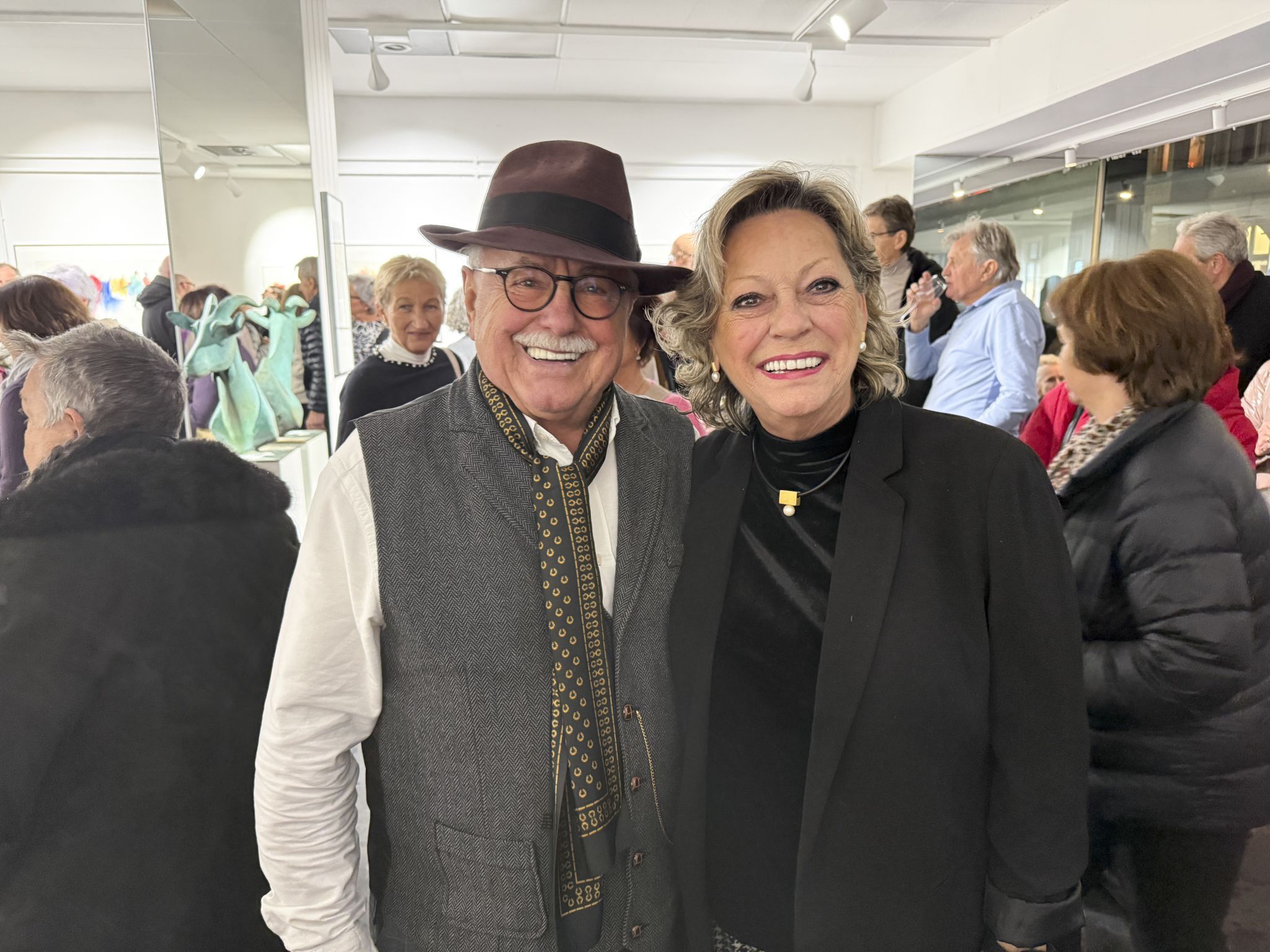 Burgl und Joe Pirker zählen zu den Mangold Fans