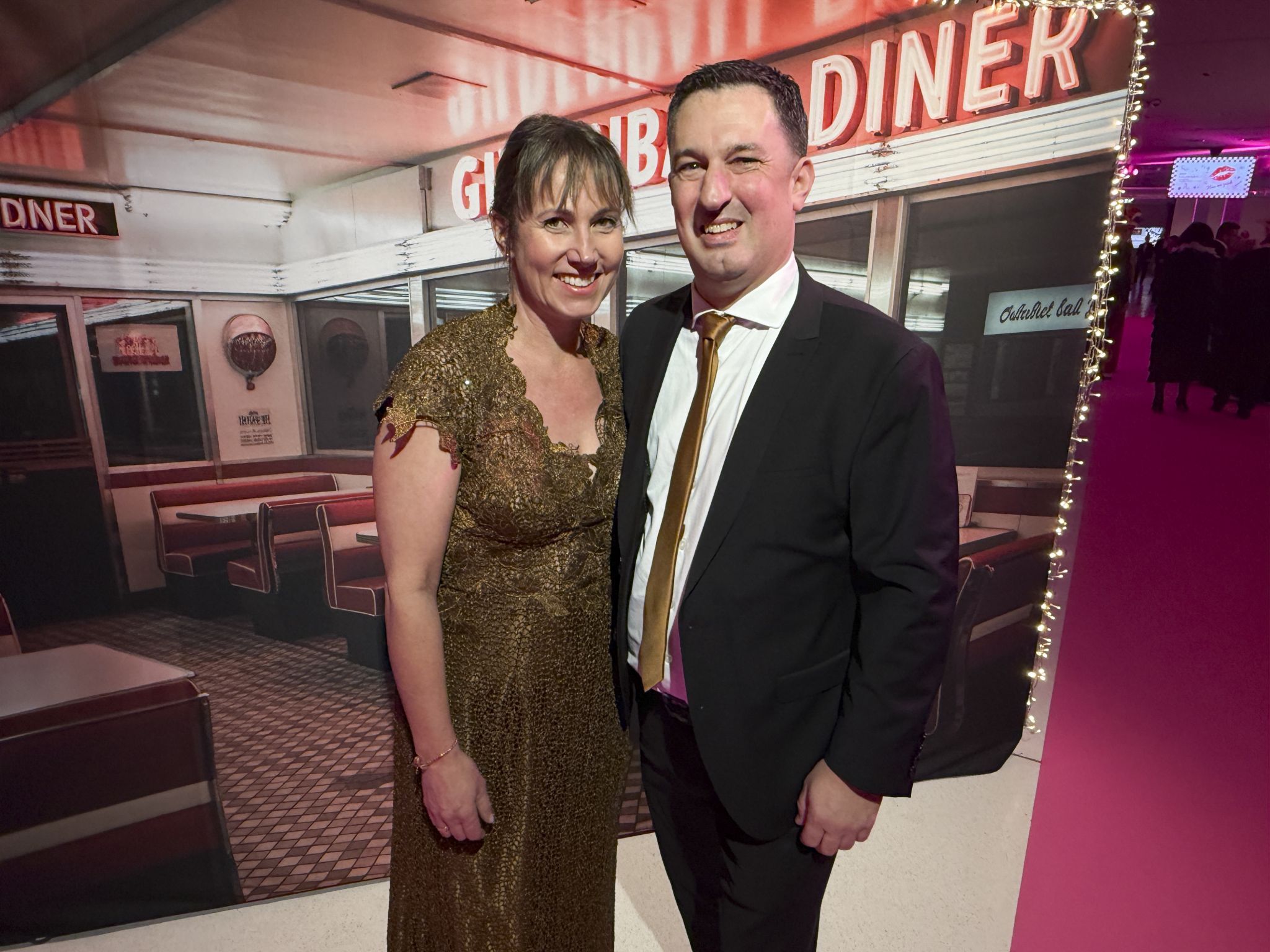 Ehrensenatsrat Heinz-Peter Balcz mit Gattin Livia