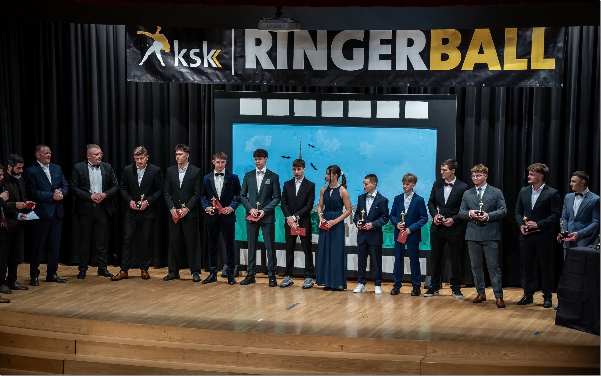 Viele Klauser Ringer erhielten eine Ehrung. 