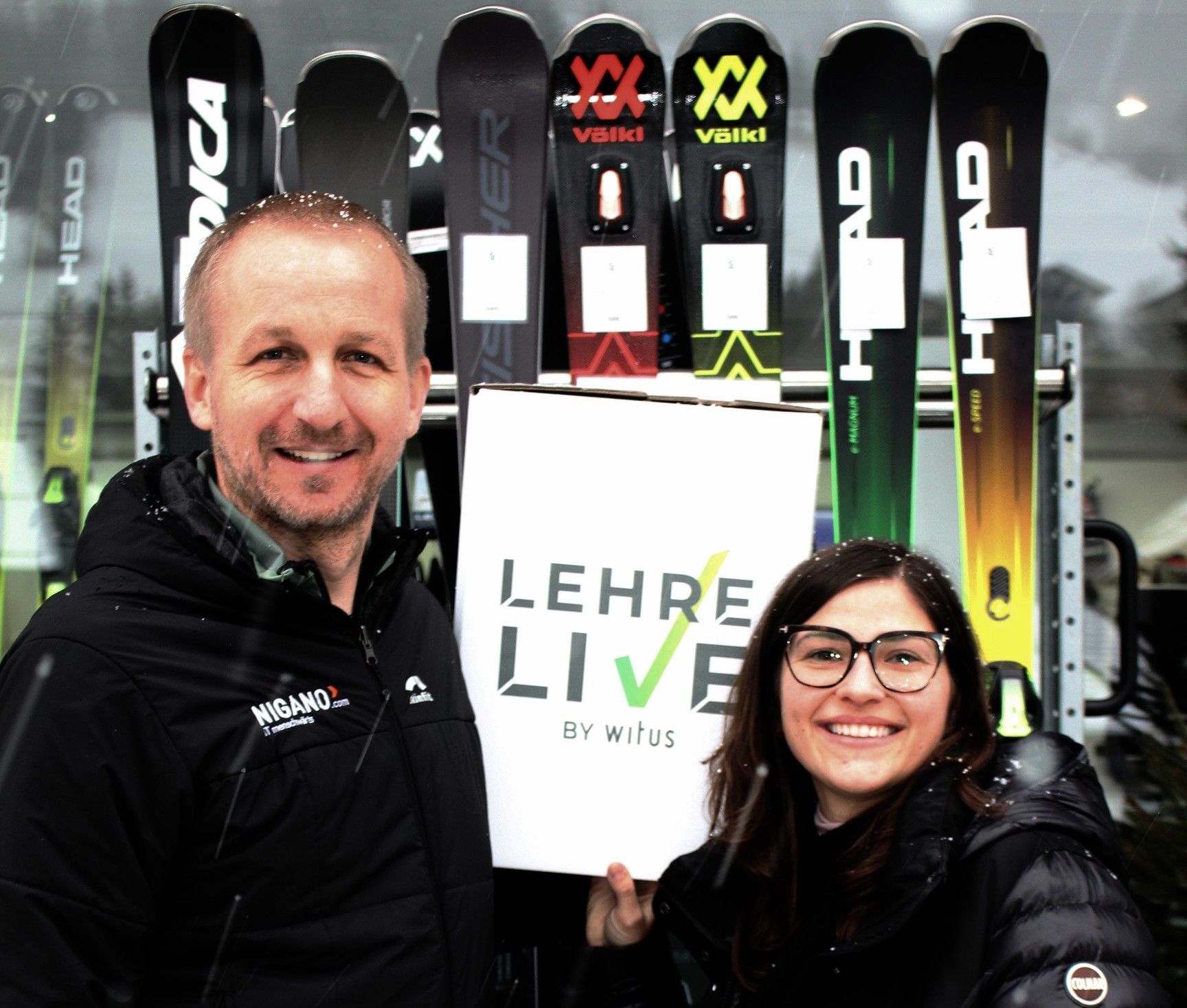 Witus-Obmann Stefan Meusburger und Geschäftsführerin Madeline Haug blicken auf ein erfolgreiches Jahr zurück und gehen mit ihrem motiviert ins neue Jahr.   