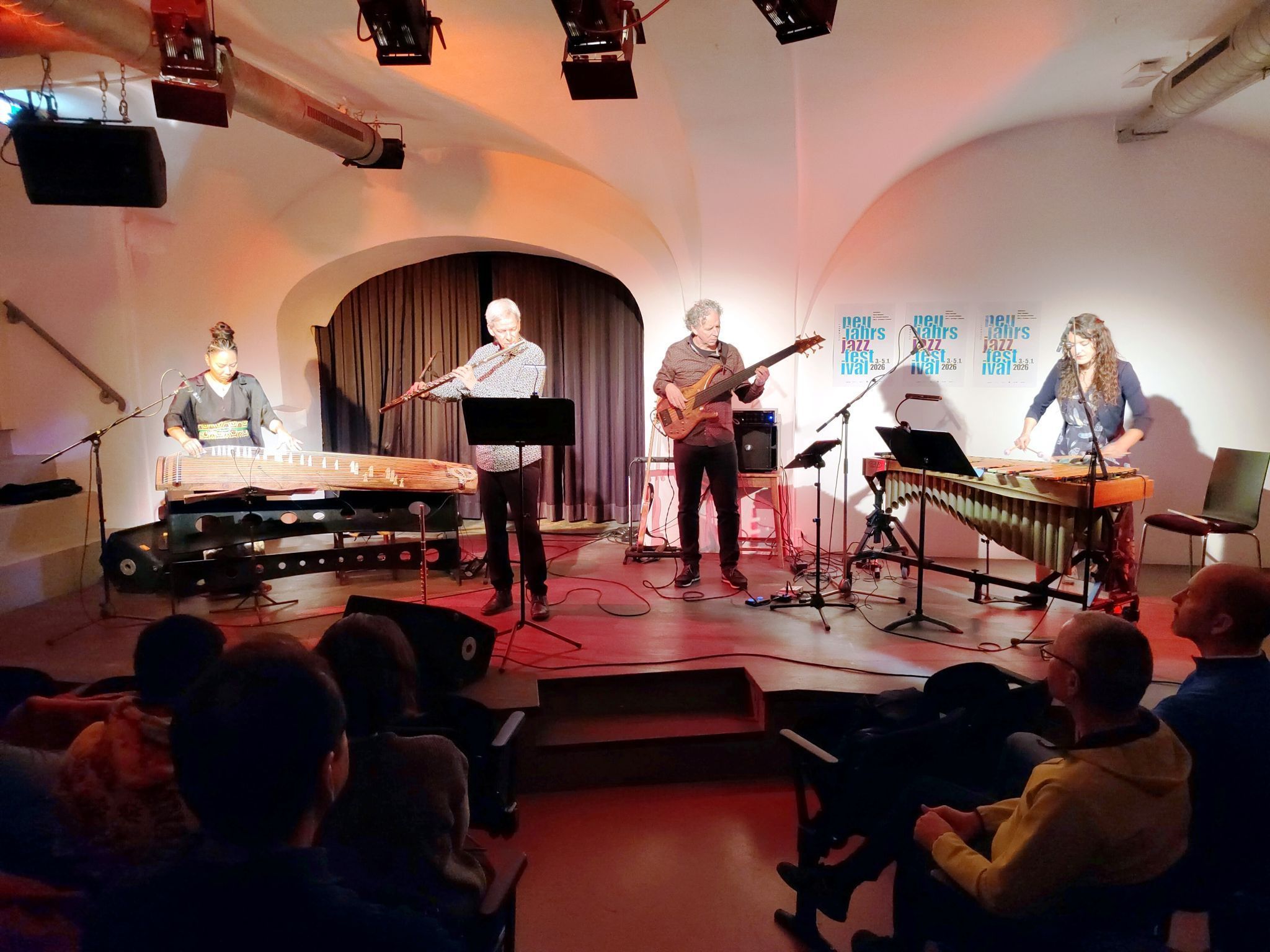 Progressive Klangwelten: Günter Wehingers Ensemble „Delydious“ präsentierte neue Eigenkompositionen.