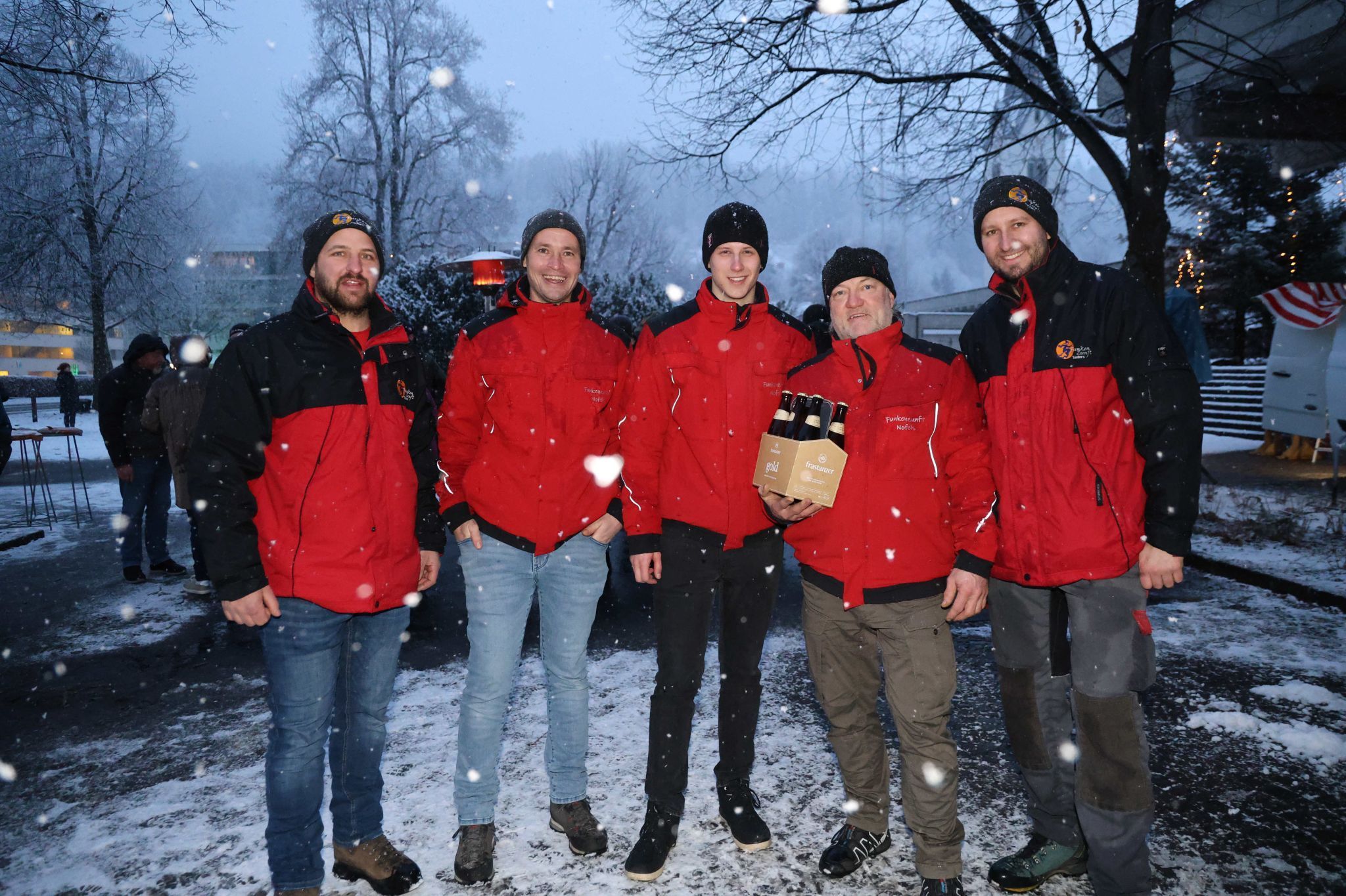 Das Team 1 der Funkenzunft Nofels holte den dritten Platz.