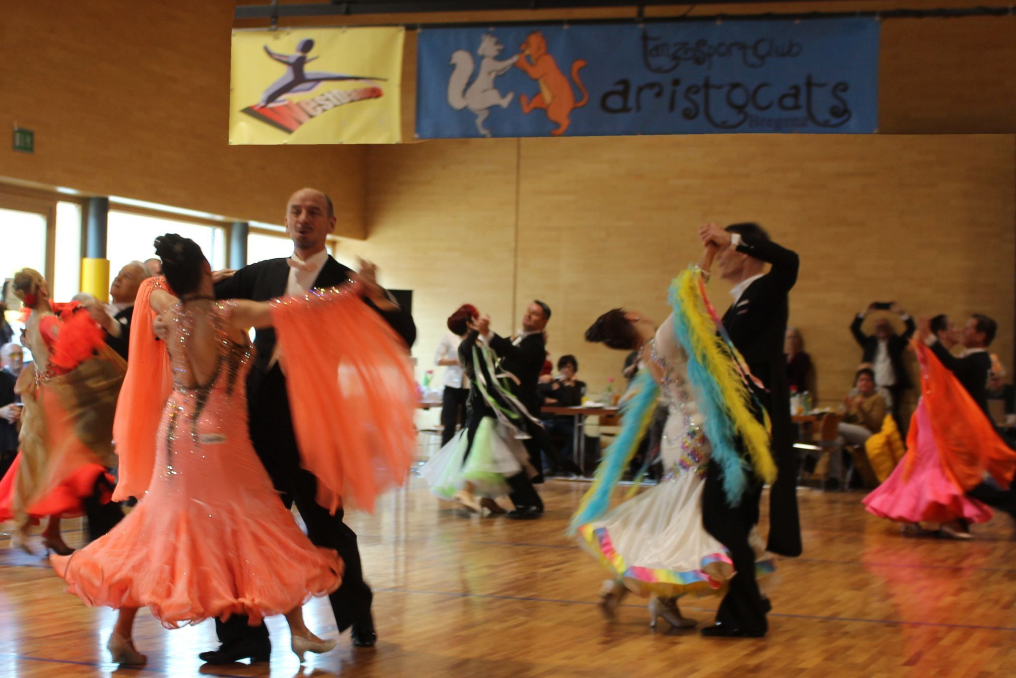 Für ein Wochenende stand der Hohenweiler hokus ganz im Zeichen des Tanzsports.