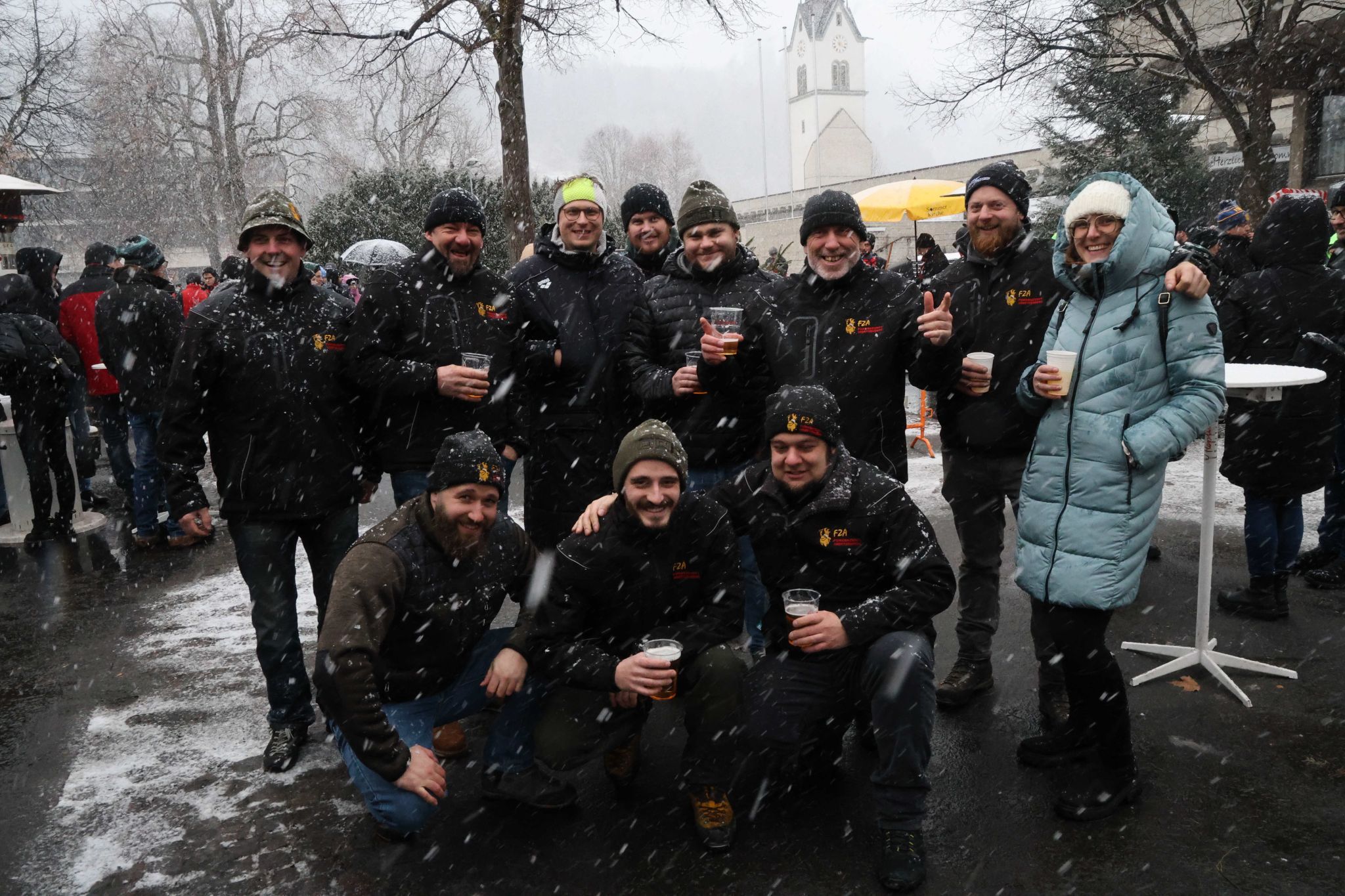 Die Abordnung der Funkenzunft Ardetzenberg.