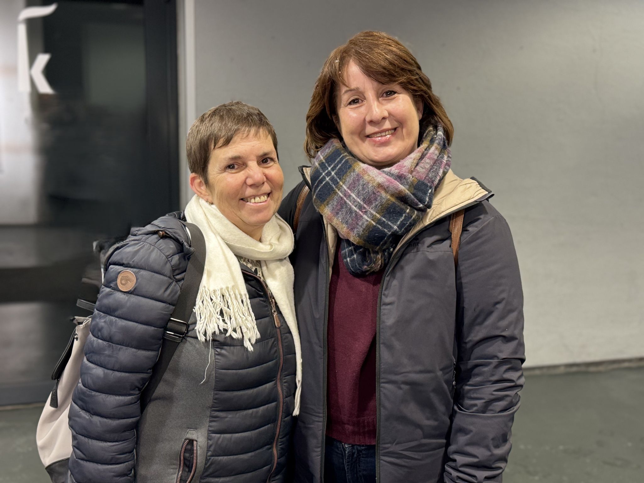 Petra Eisele und Sonja Österle genossen den Abend.