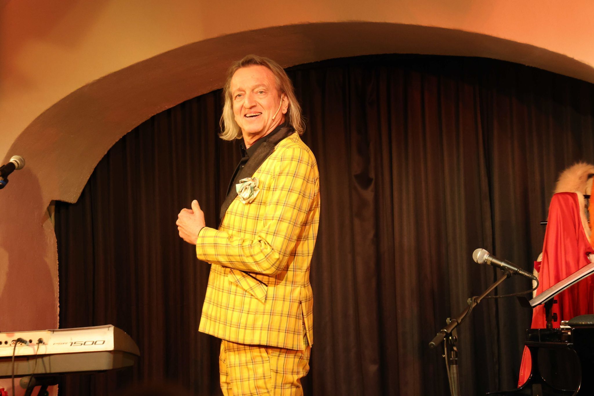 Markus Linder hat den Schalk nicht nur im Nacken.