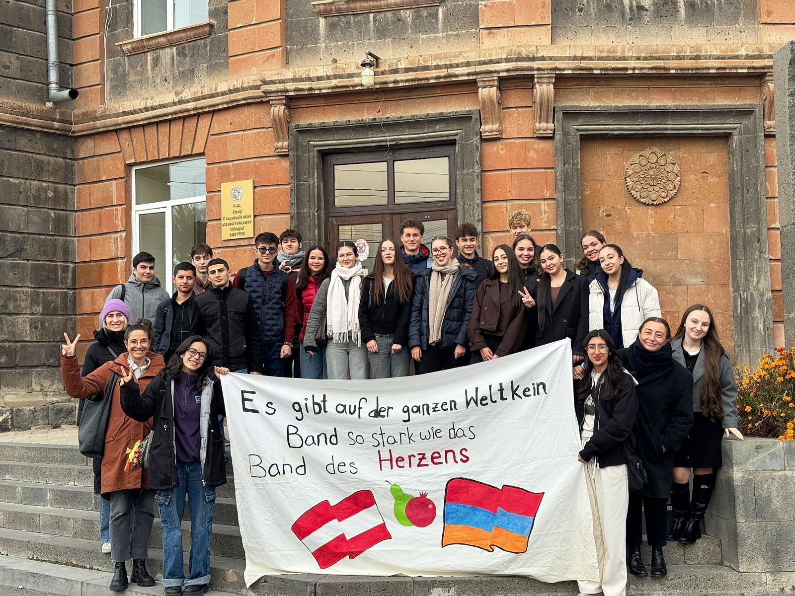 Die Freundschaften, die in Armenien geknüpft wurden, werden jetzt in Dornbirn vertieft.