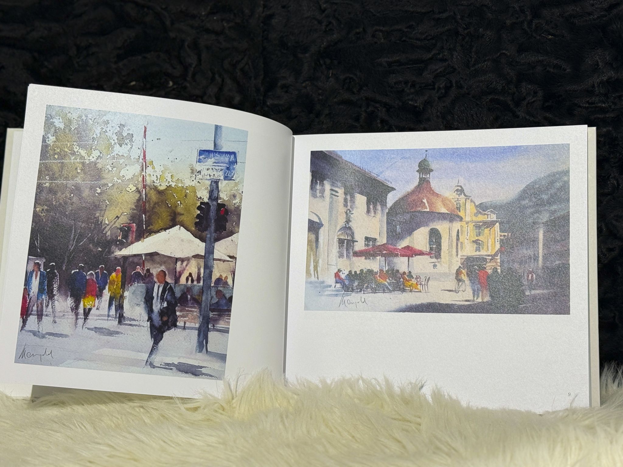 Bildband _Konturen des Lebens_ von Gerhard Mangold