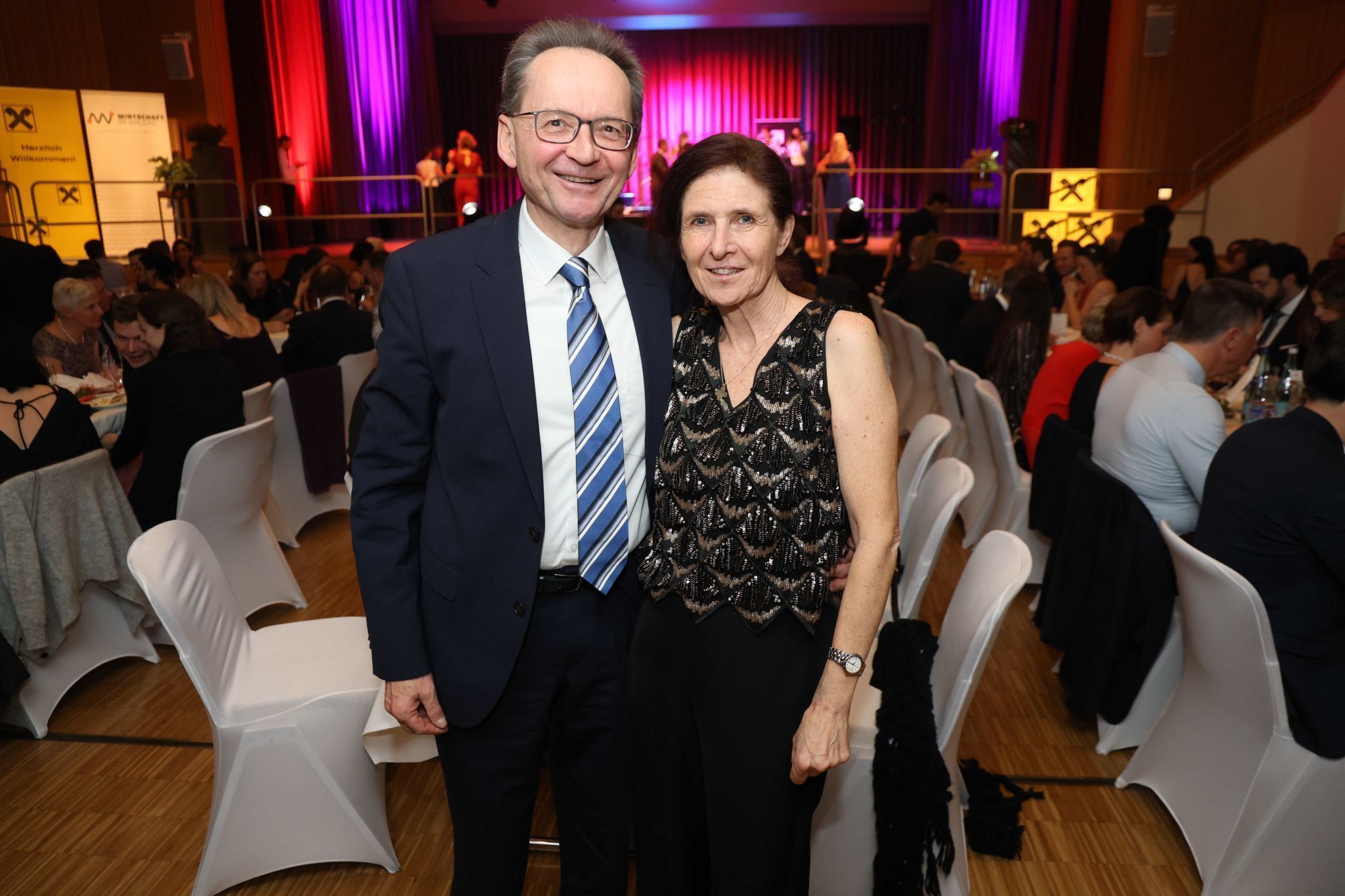 Ballbesucher Christoph und Roswitha Walter.