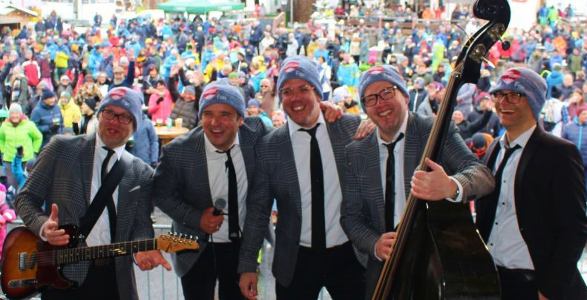 „Stammgäste“ in Warth: die Monroes.