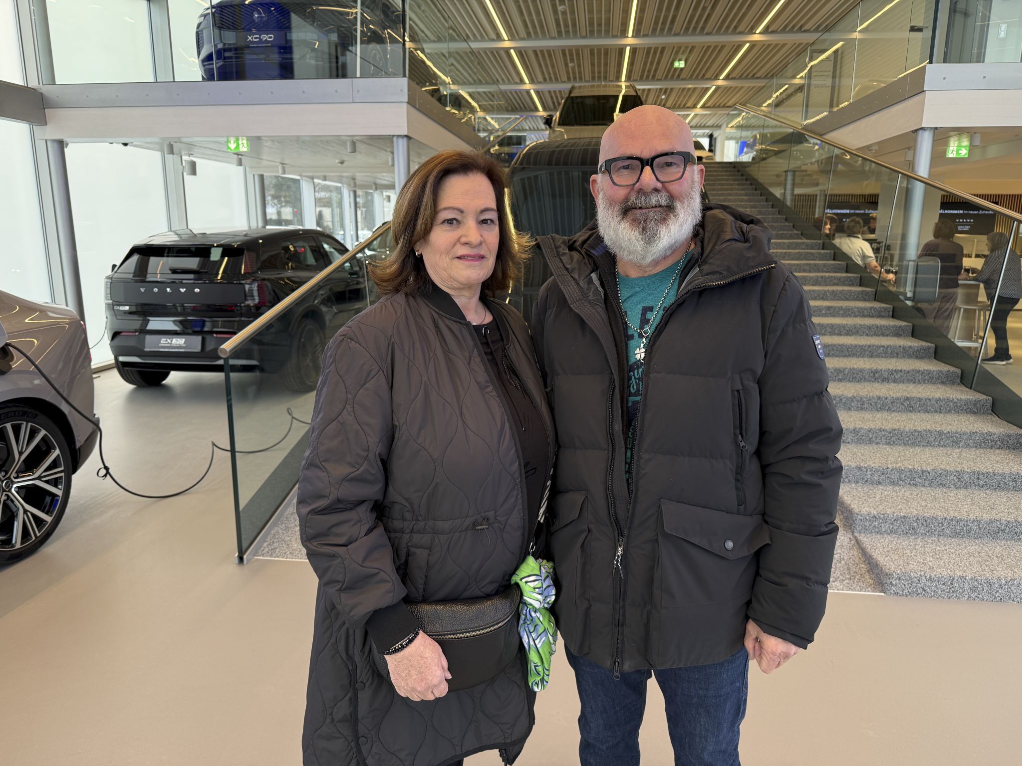 Andrea und Helmut Kohler kamen nach Dornbirn