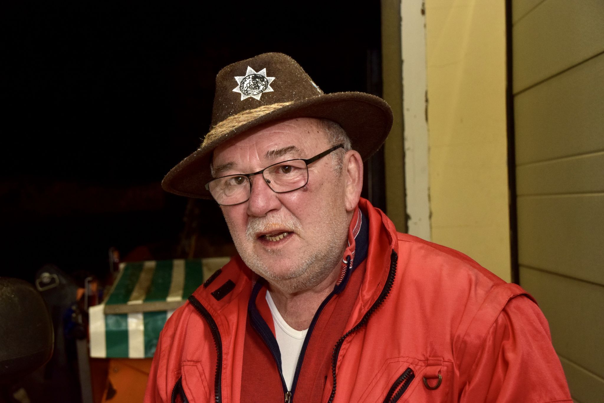 Umzugsleiter Heinz Scheider