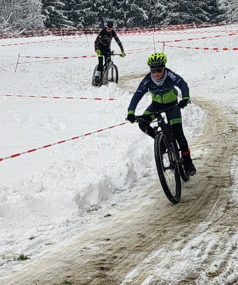 MTB Hohenems Nachwuchs ist schon in Frühform. 