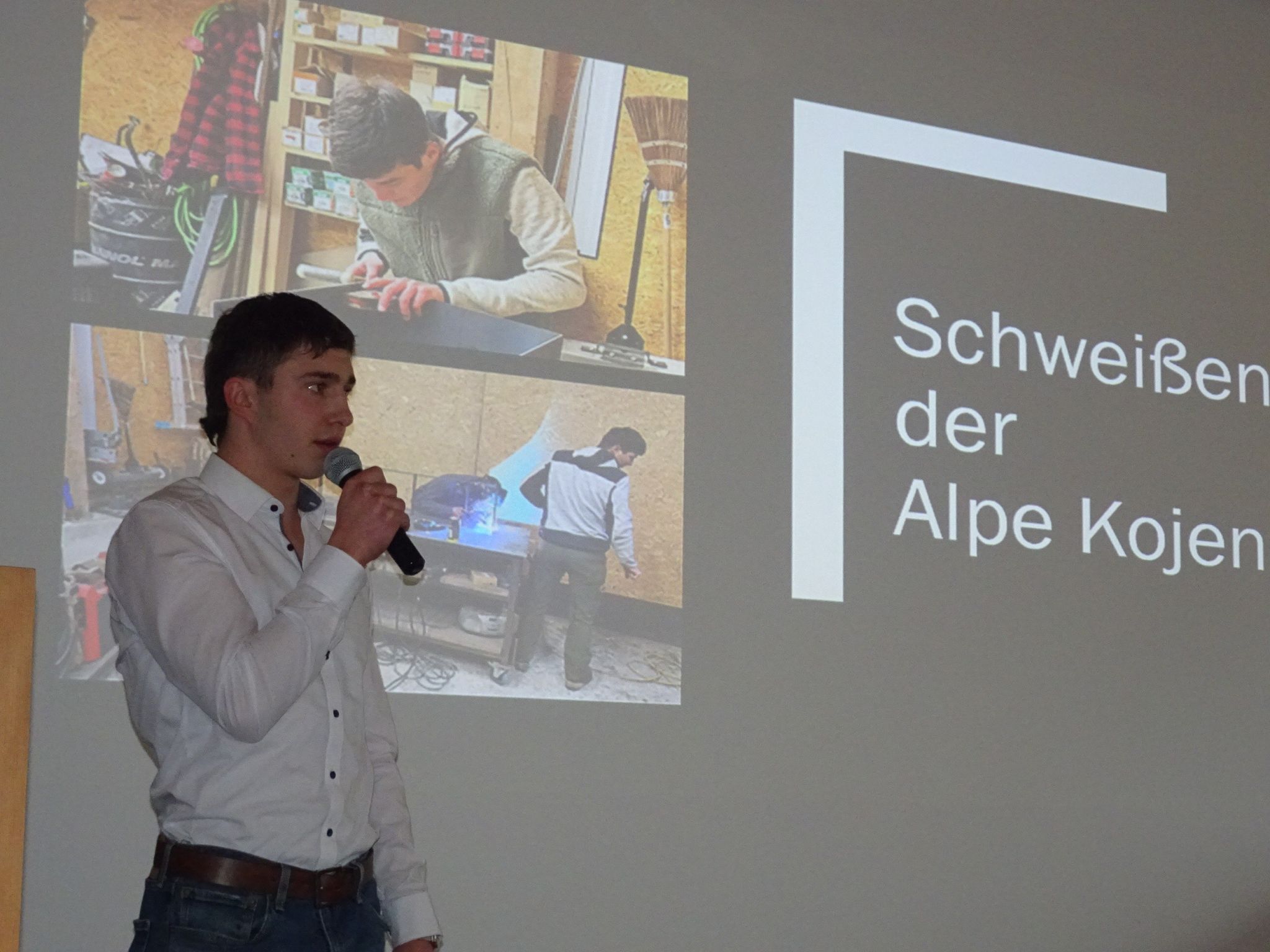 Die Präsentation bot Einblicke in modernes Handwerk und zeitgemäßen Holzbau.