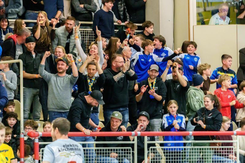 Gute Stimmung in der Halle.