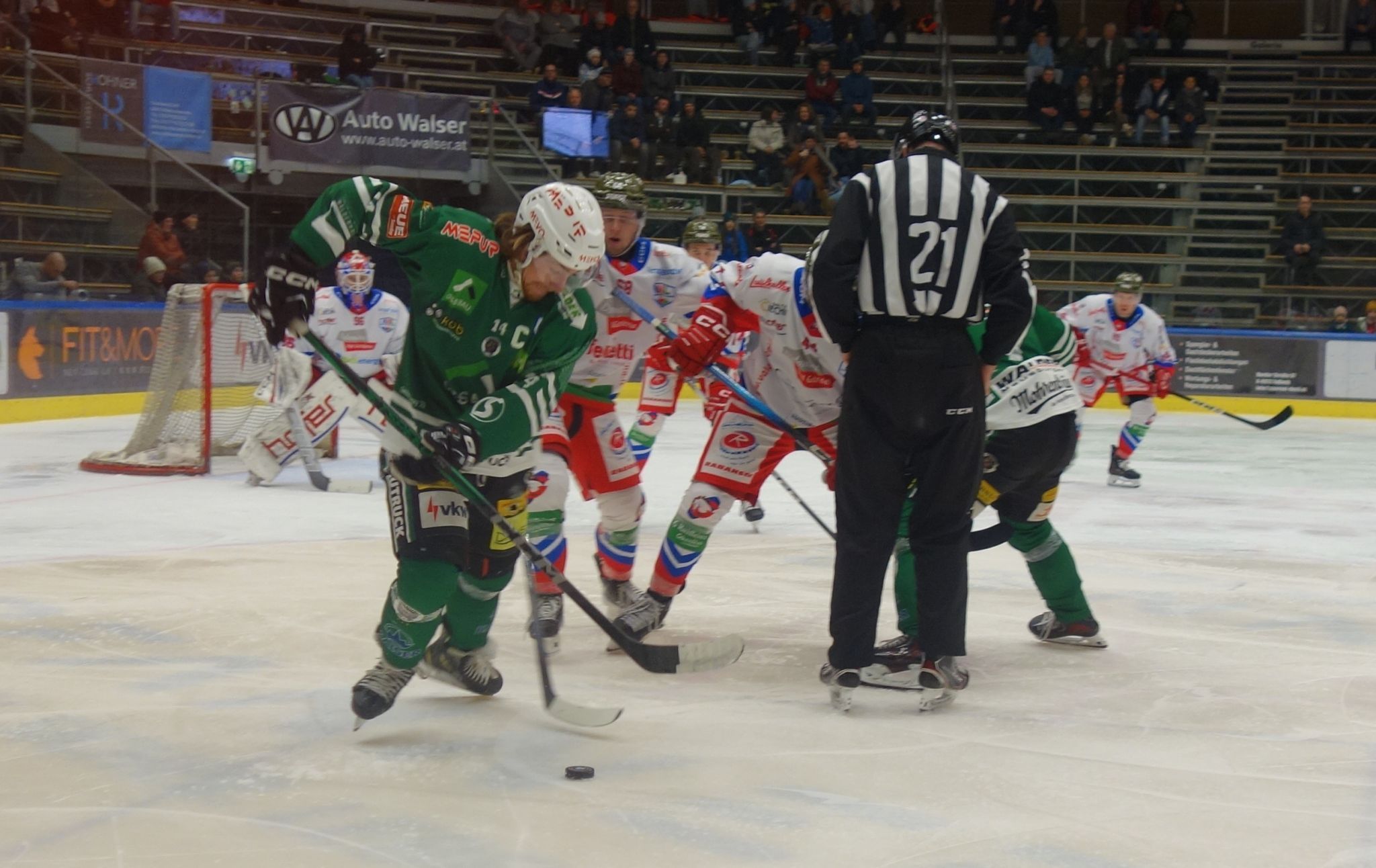 Julian Zwerger schrieb gegen Unterland Hockey zwei Scorerpunkte an.