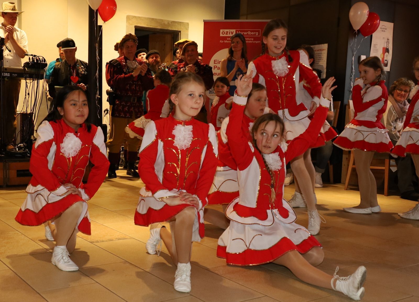 Die Kindergarde Hörbranz sorgte für Begeisterung
